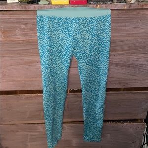 Cheetah print leggings